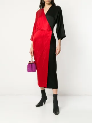 Zero Maria Cornejo Two Tone Dress Farfetch Zero Maria Cornejo Two Tone Dress