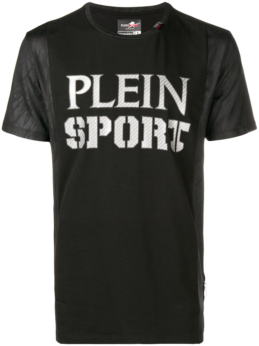 фото Plein sport футболка с печатью логотипа