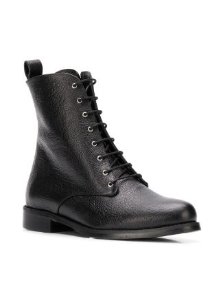 lace-up combat boots展示图