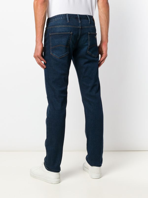 armani straight leg jeans