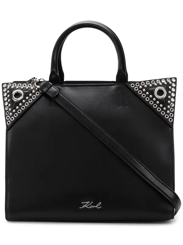 karl lagerfeld väska nitar karl lagerfeld väska nitar