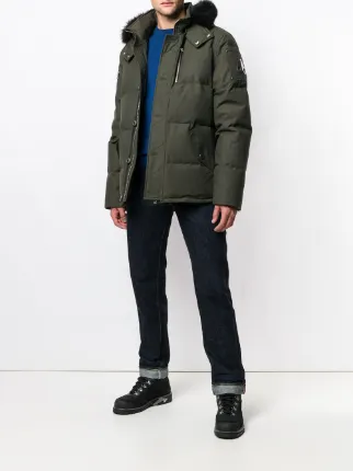 hooded padded jacket展示图