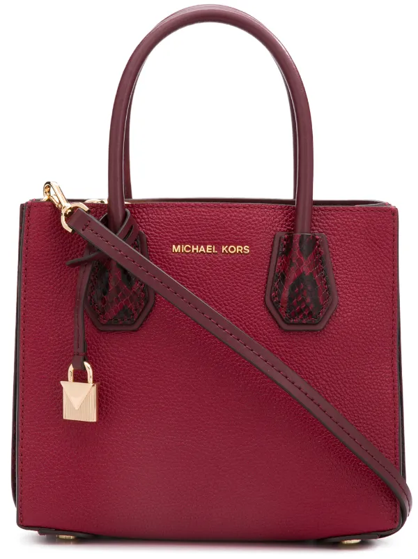 Michael Michael Kors Mercer Liten tote väska Farfetch Michael Michael Kors Mercer Liten tote väska Farfetch
