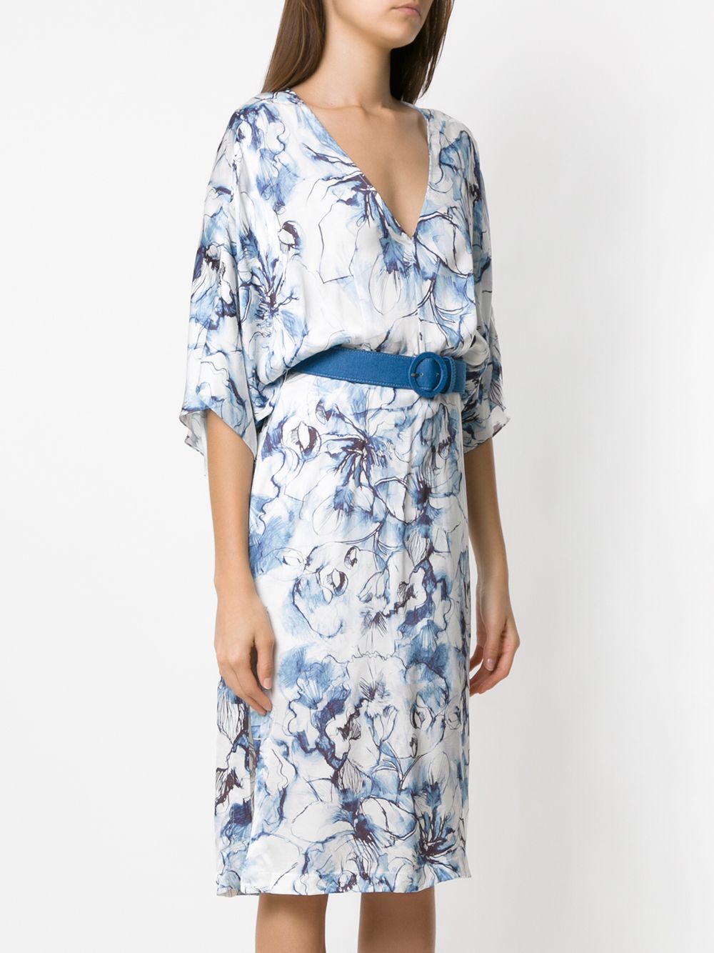 Tufi Duek Midi Printed Dress - Farfetch