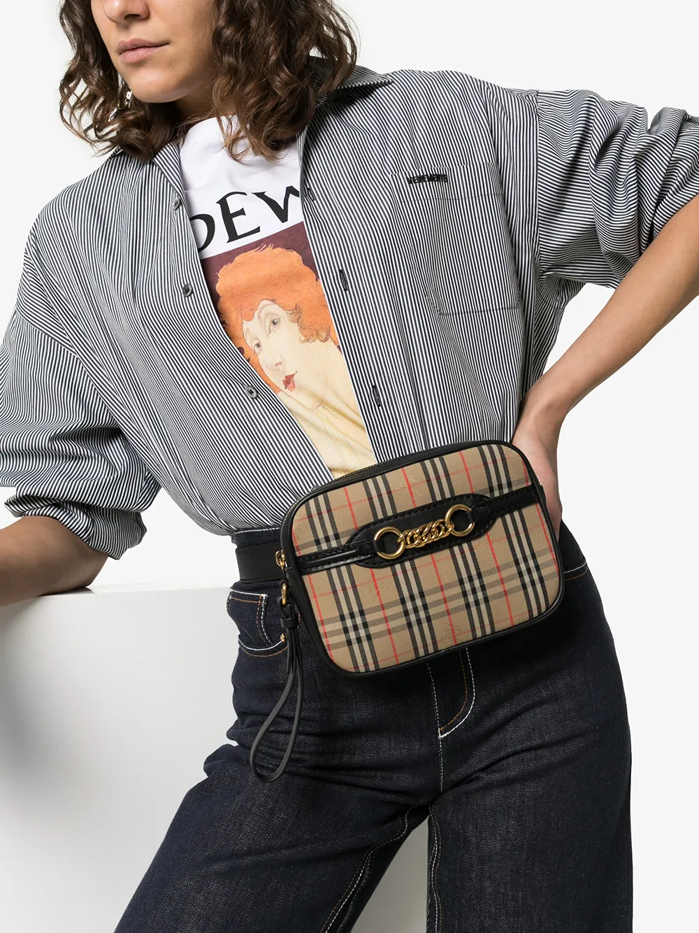 Burberry The 1983 Check Link Bum Bag