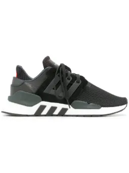 Tênis 'Adidas Originals EQT Support 91/18' de camurça e couro