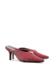 Image 2 of Dorateymur pink groupie 65 pearl embellished velvet mules