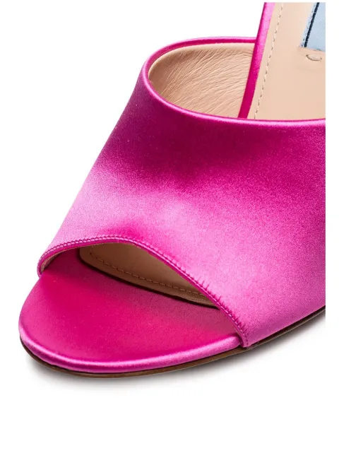 prada pink mules