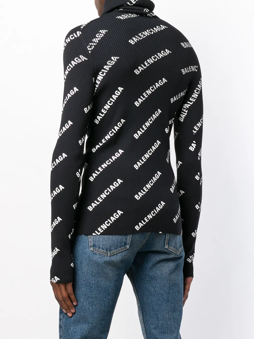 balenciaga roll neck