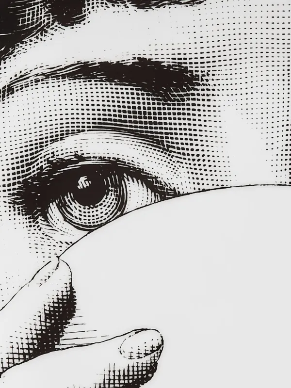 【正規品】希少❗️フォルナセッティFORNASETTI プレート　イタリア製 FORNA SETTI(フォルナセッティ ) プレート Tema e Variazioni
