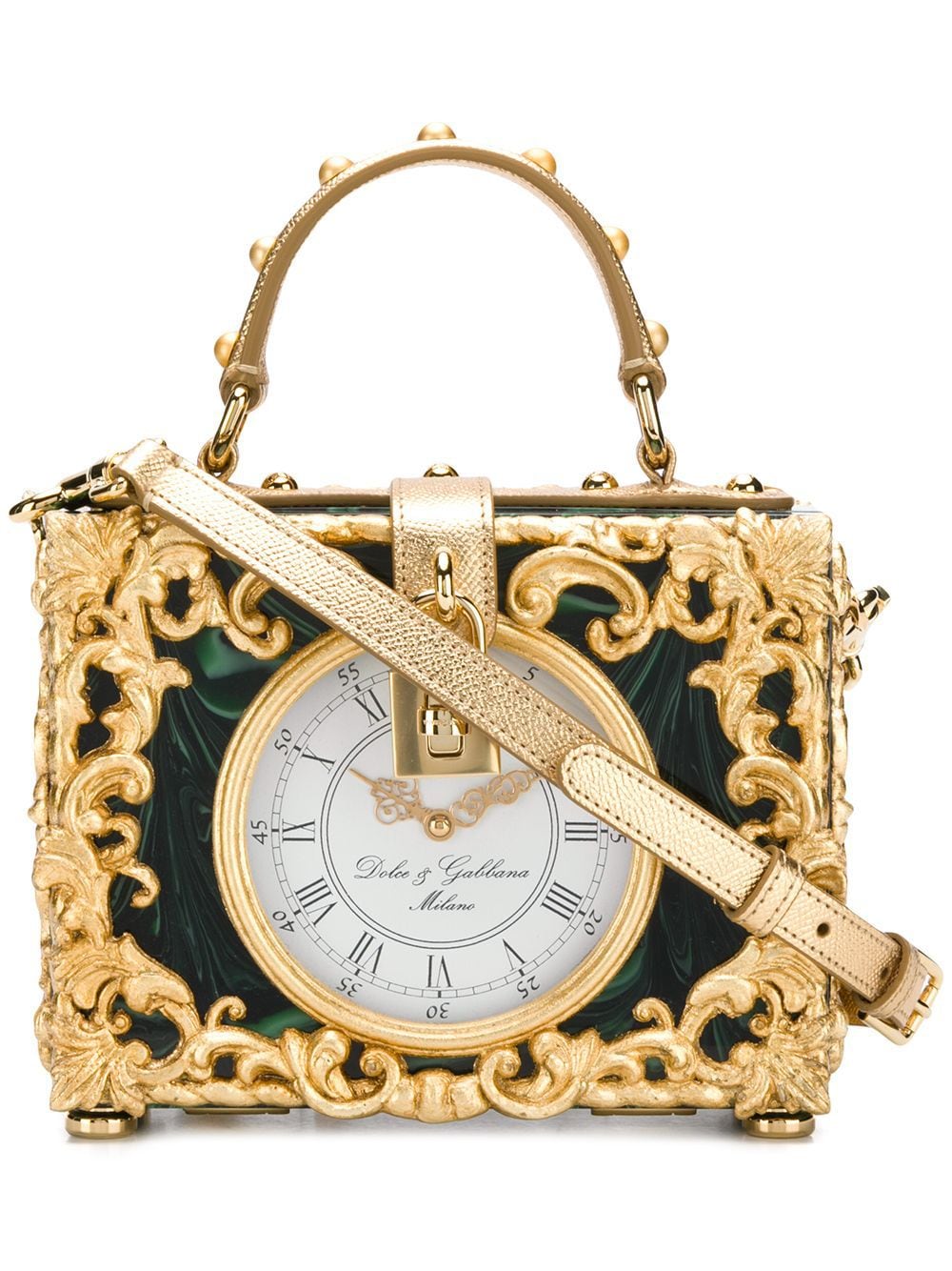 фото Dolce & gabbana сумка box orologio barocco