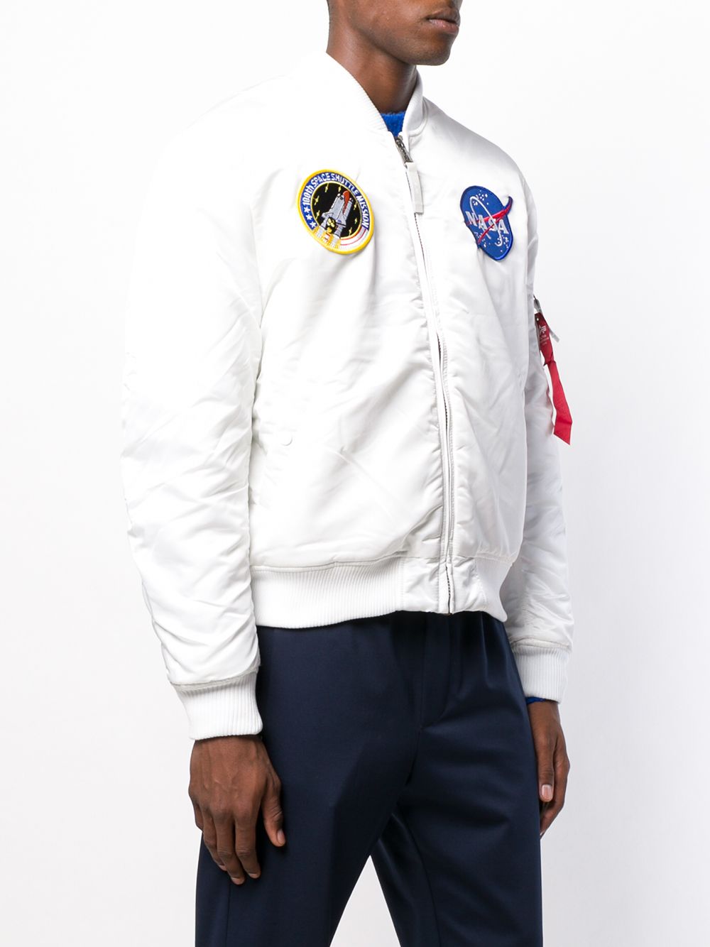 фото Alpha Industries куртка-бомбер с нашивкой 'NASA'