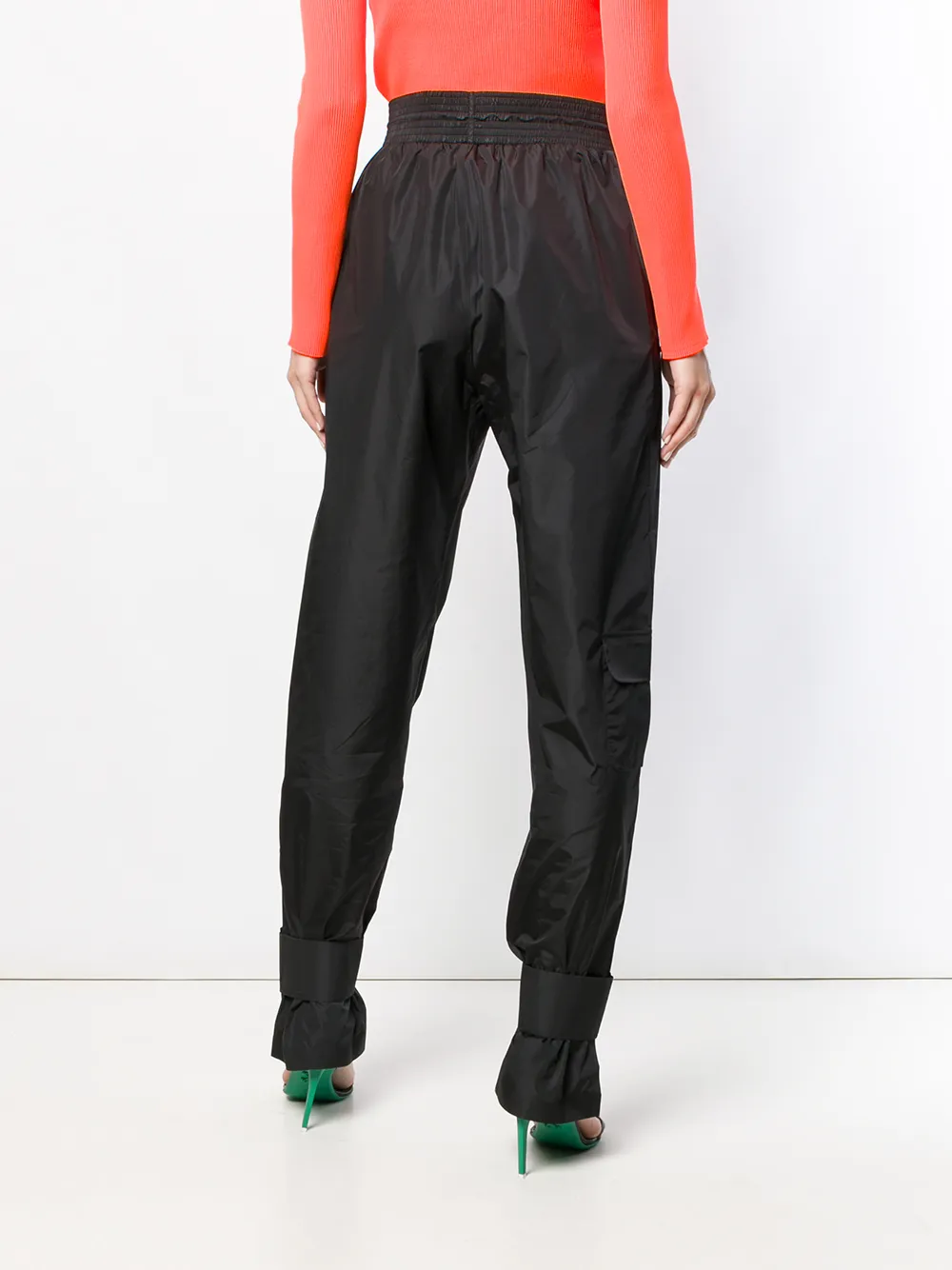 Off-White ankle strap track pants Zwart