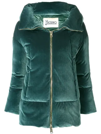 herno velvet puffer