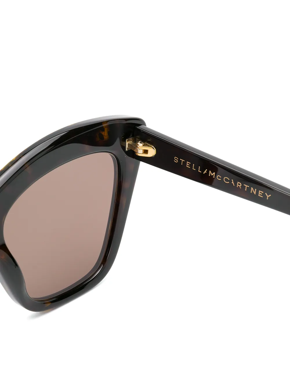 фото Stella mccartney eyewear крупные солнцезащитные очки 'falabella'