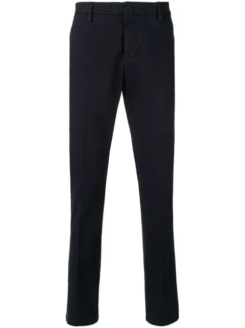 Dondup Classic Tailored Trousers - Blue In Blue