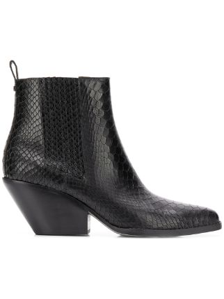 michael kors snakeskin boots