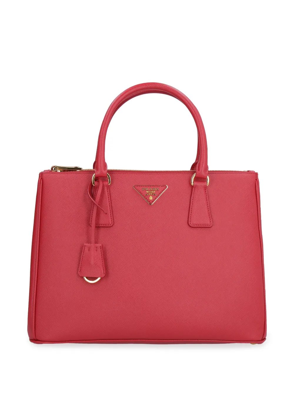 Prada large Galleria leather tote bag | Red | Image 1