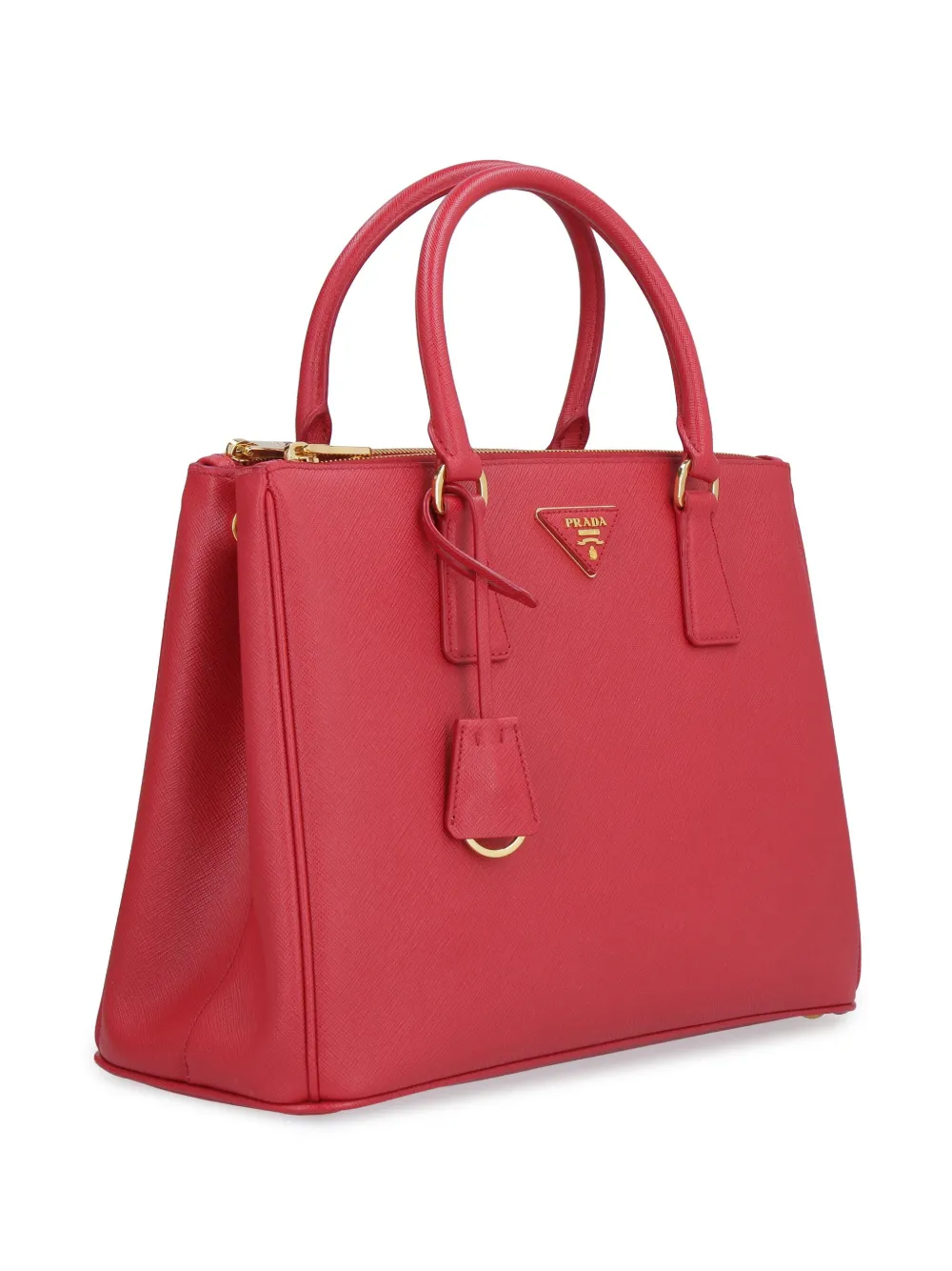 Prada Galleria grote leren tas - Rood