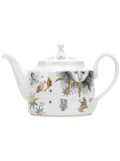 Fornasetti astrology print teapot - White