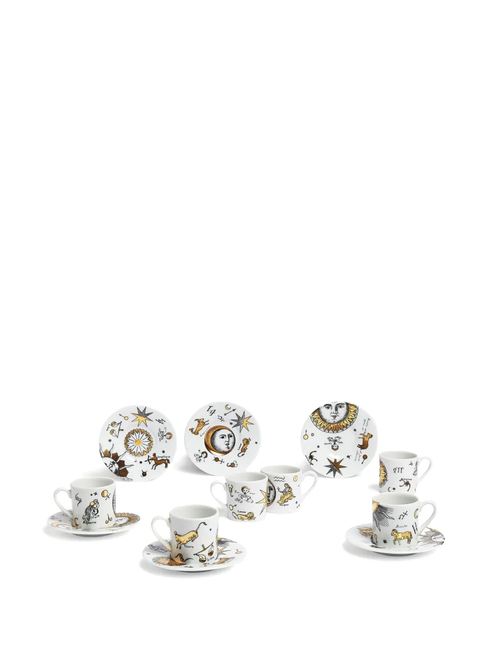 Fornasetti Astronomici coffee cups (set of 6) | Tea & Coffee | Image 2