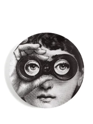 Fornasetti Mano hand-motif Porcelain Ashtray | Black | FARFETCH JO