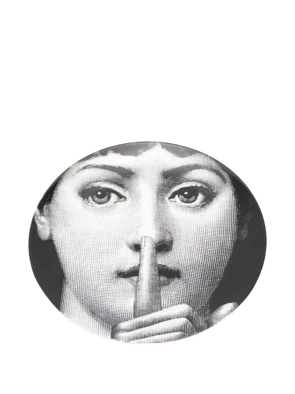 Fornasetti Silenzio プレート | ホワイト | FARFETCH JP