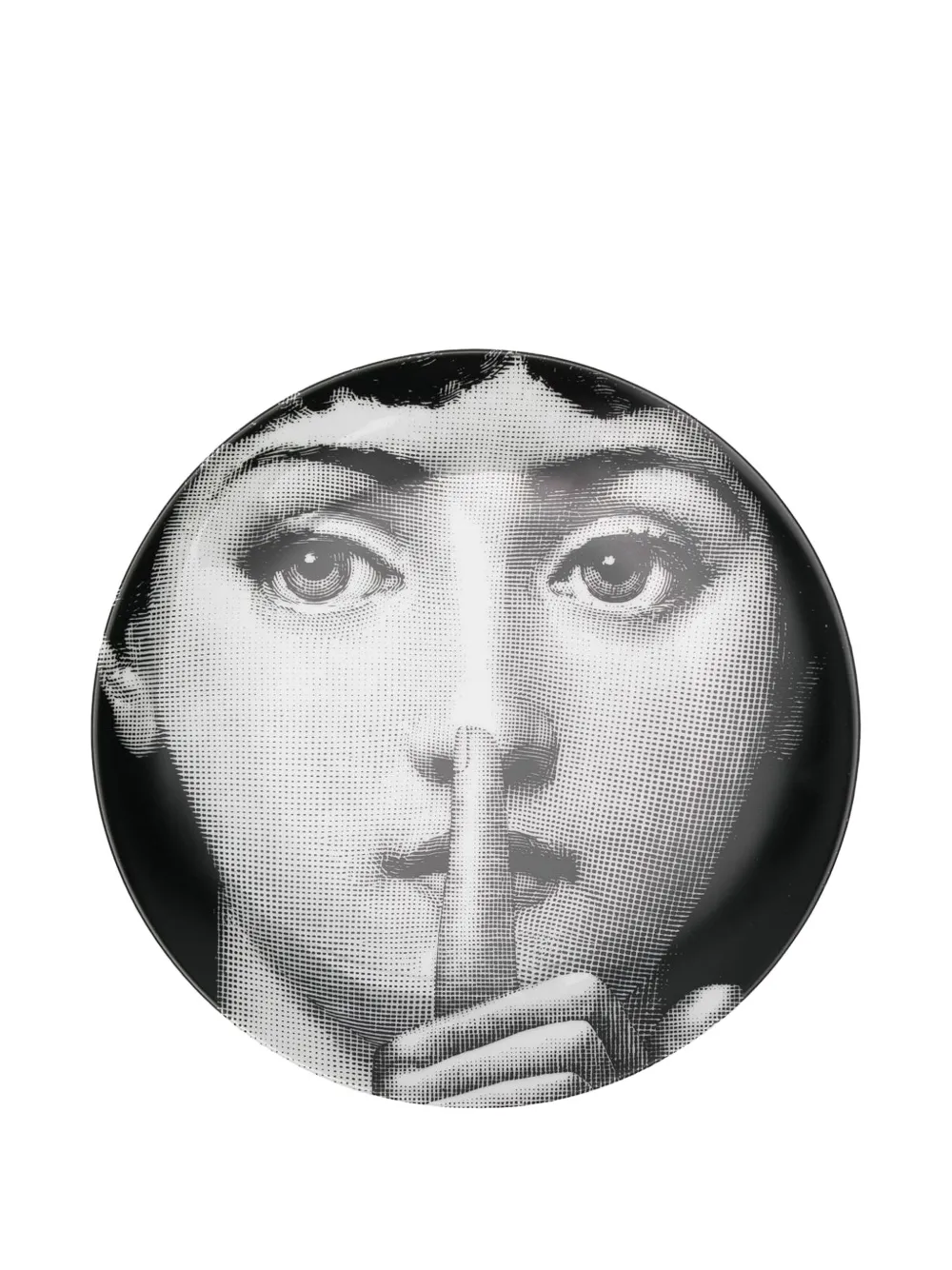 Fornasetti صحن سيلنزيو | أبيض | Image 1