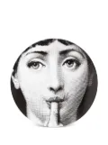 Fornasetti Tema e Variazioni N. 178 wall plate (26.5cm) - Black