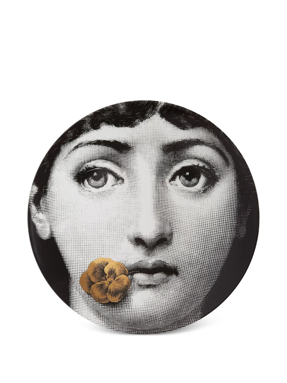 Fornasetti Tema e Variazioni N. 137 Wall Plate | Black