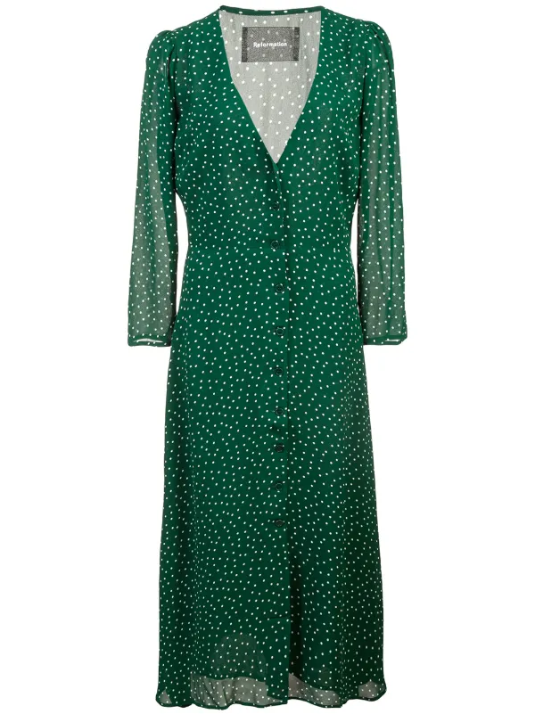 reformation alma dress