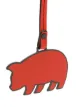 Bottega Veneta pig keyring