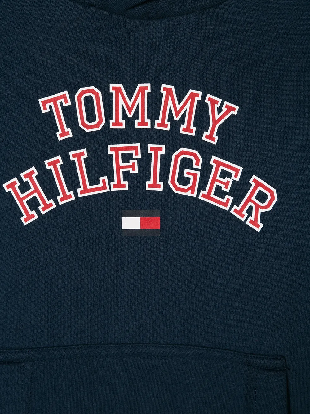 фото Tommy hilfiger junior толстовка с капюшоном и принтом логотипа