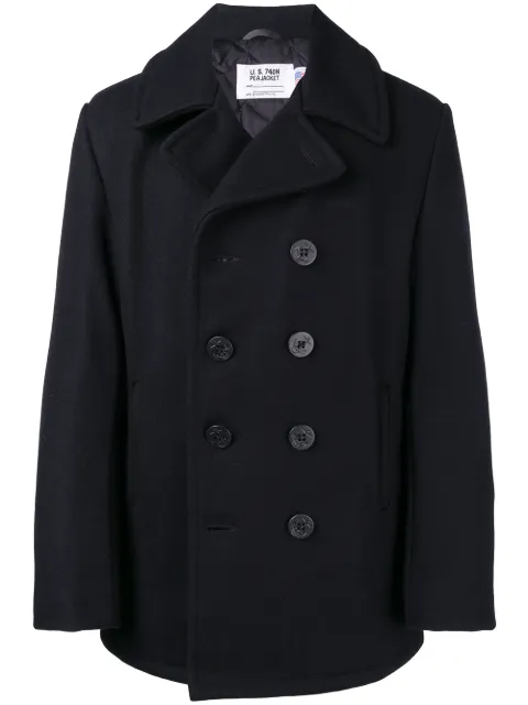 Schott double breasted coat