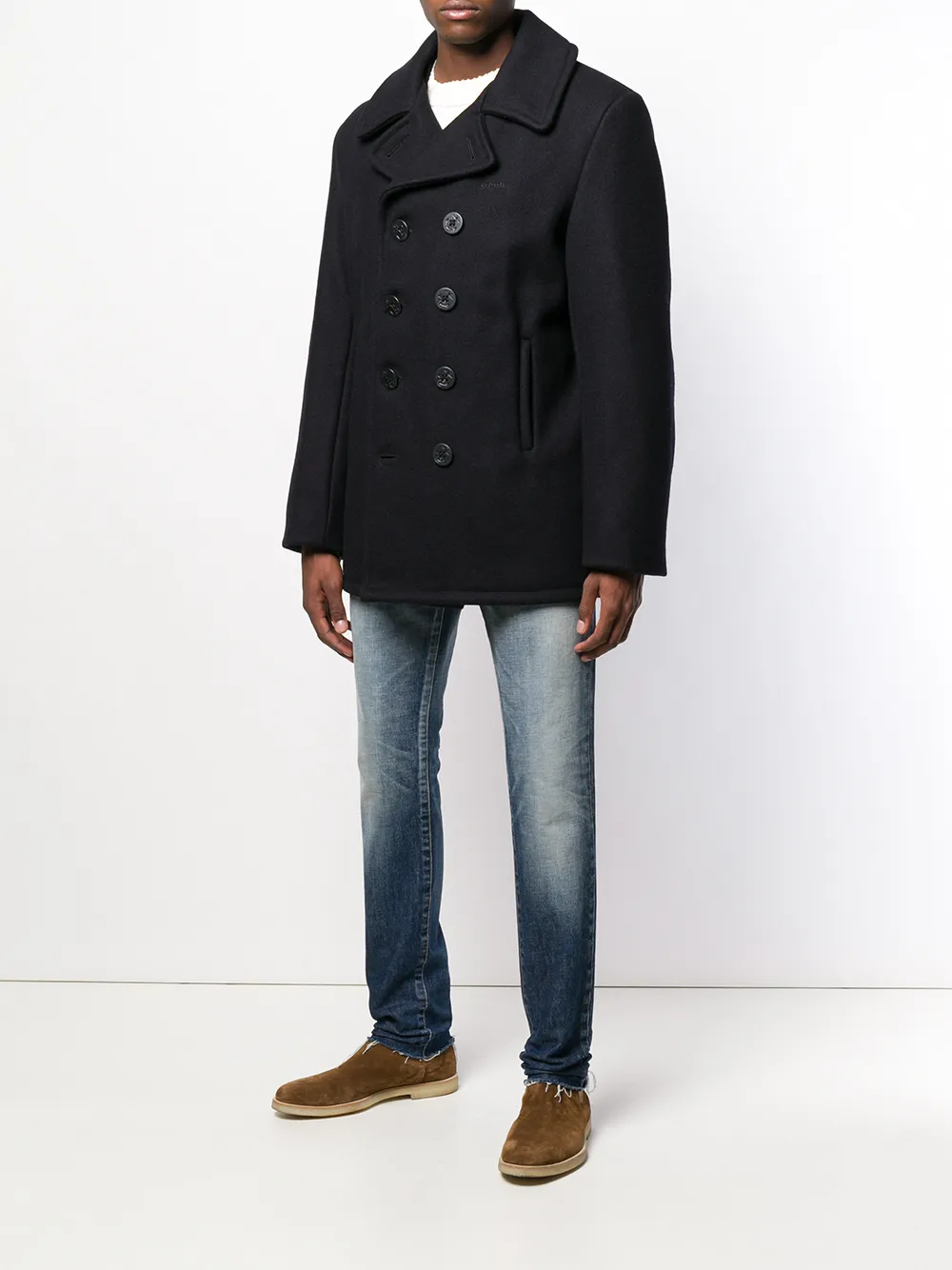 Schott double breasted coat | Double Breasted Coats | Image 2