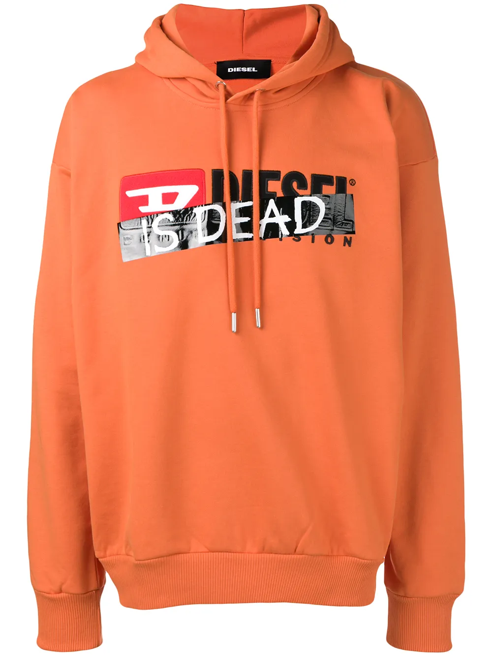 diesel orange hoodie