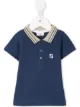 الصورة 1 من Fendi Kids قميص بولو بشعار