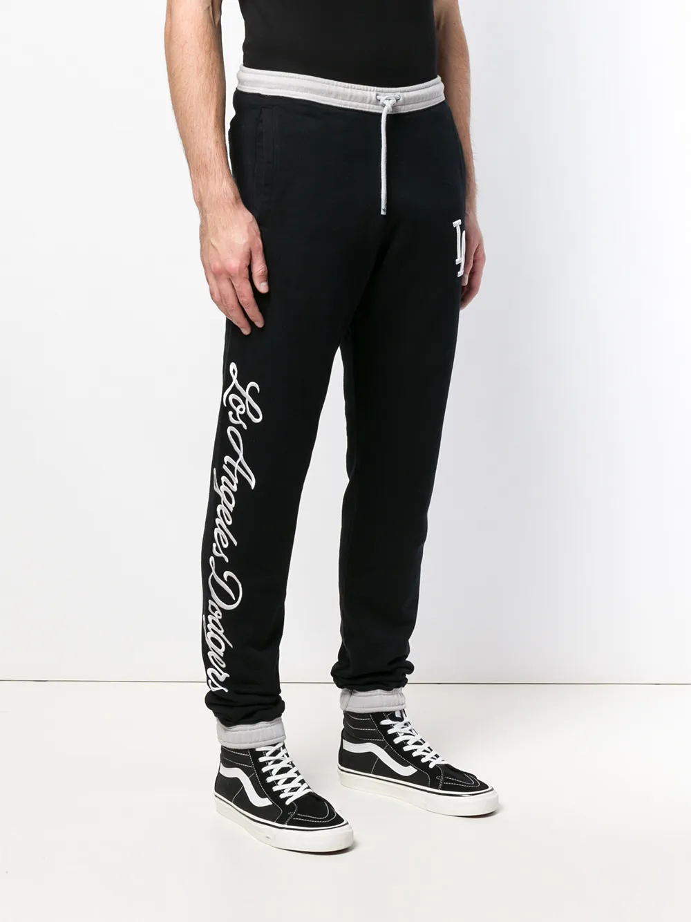 COUNTY OF MILAN LA Dodgers track pants Zwart