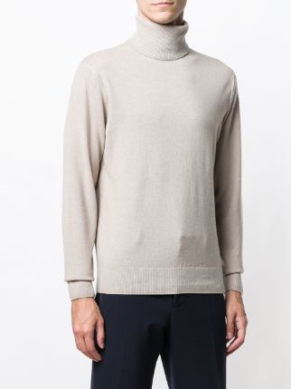 roll-neck fitted sweater展示图