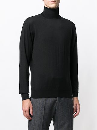 roll-neck fitted sweater展示图