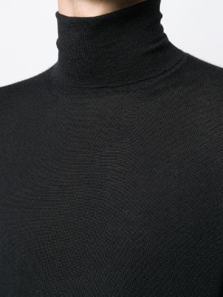 roll-neck fitted sweater展示图