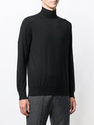 roll-neck fitted sweater展示图