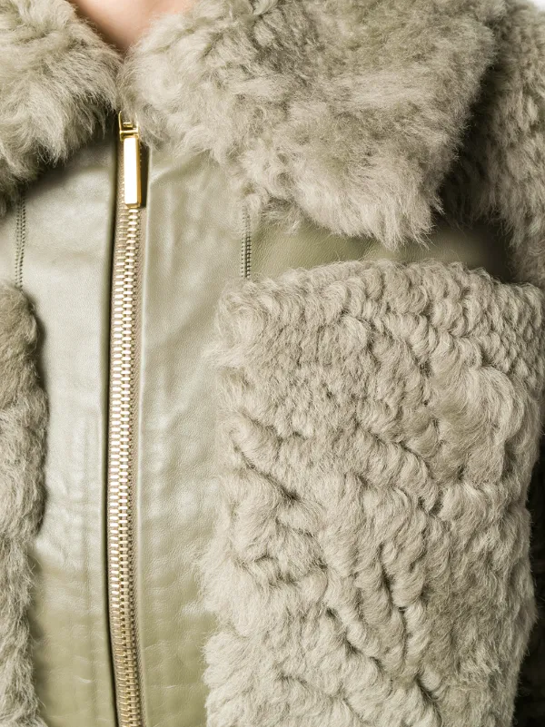 zimmermann shearling coat