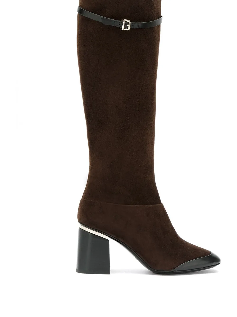 Tod's 70mm suede knee boots Bruin