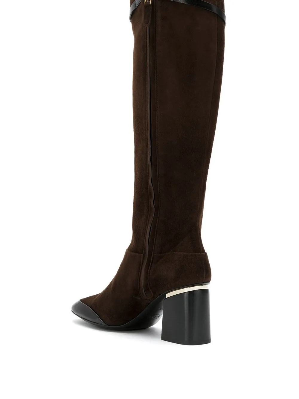 Tod's 70mm suede knee boots Bruin
