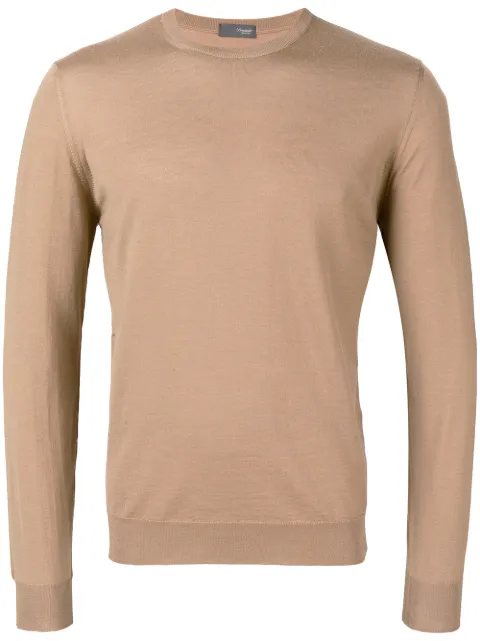 DRUMOHR DRUMOHR CREWNECK JUMPER - NEUTRALS