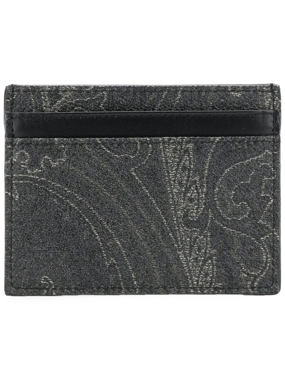 

ETRO paisley print cardholder - Negro