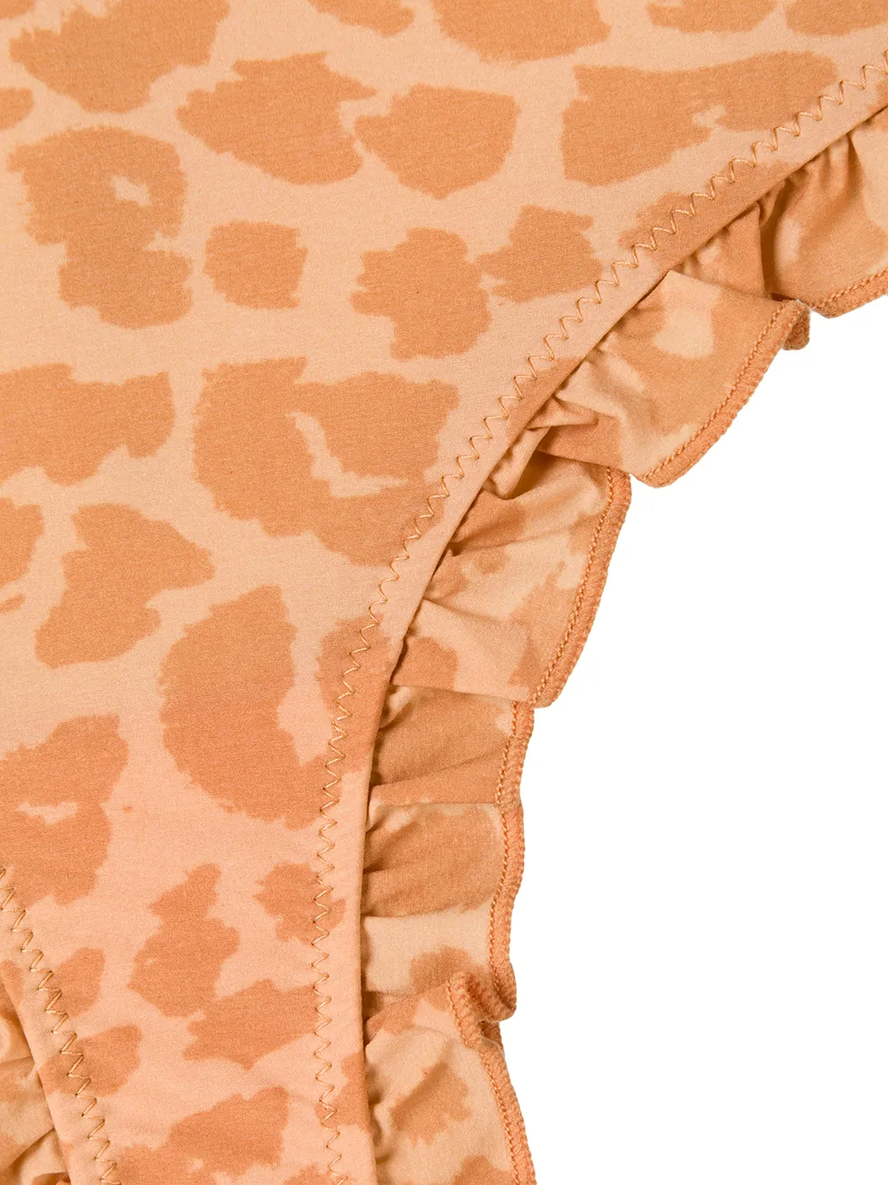 Love Stories leopard print thong Beige