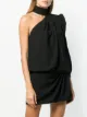 Saint Laurent one shoulder mini dress