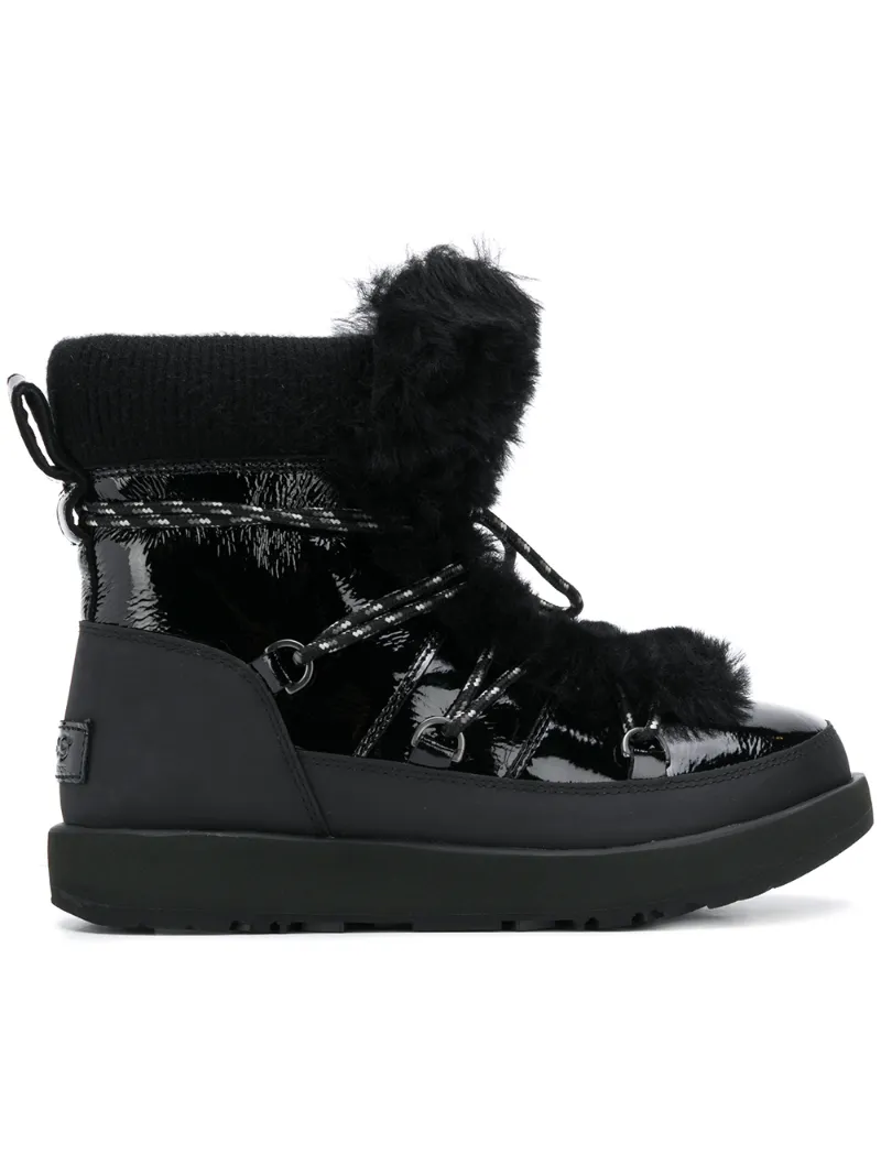 Ugg Australia ботинки с отделкой искусственным мехом